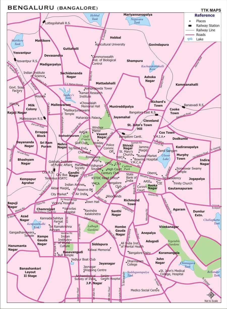 Banglore mizizi ramani