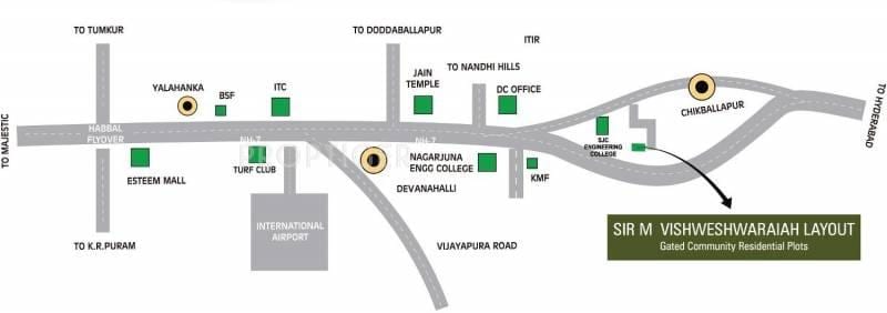 Vishweshwaraya layout ya ramani